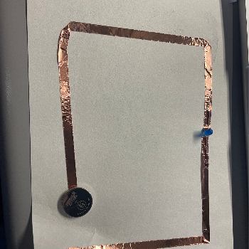 V2 of the circuit with battery on it